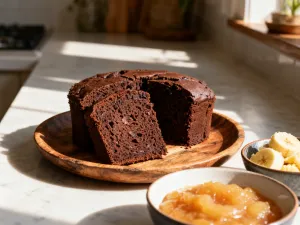 Suszone ziarna pieprzu syczuańskiego w drewnianej miseczce oraz moździerz z przyprawami na kuchennym blacie.